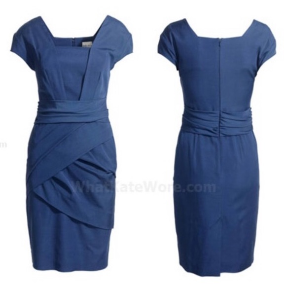 Reiss Dresses & Skirts - Reiss Blue Shola Bandage Dress Kate Middleton - Size 6